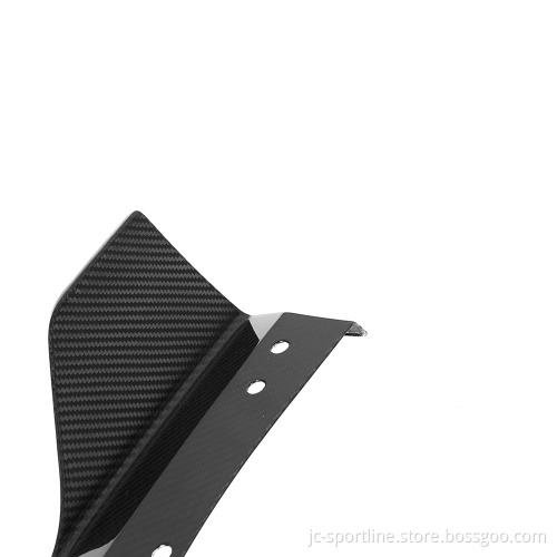 Prepreg Dry Carbon Fiber Rear Bumper Diffuser Lip for BMW IX3 G08I 2023